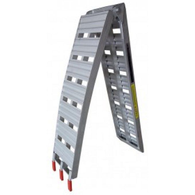 PAIRE DE RAMPES ALUMINIUM PLIABLE 2,30M x 28CM 700KG